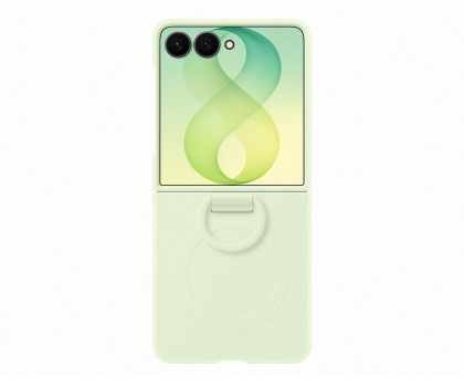 Etui do telefonów Samsung Silicone Ring Magnet do Flip 8 zielony
